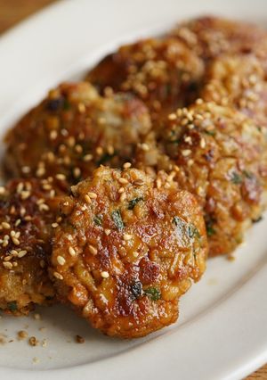 甘辛ソイミールの蓮根つくね-レシピのメイン写真
