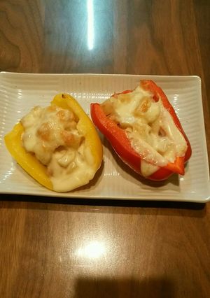 ☆パプリカのゴロゴロポテト詰め☆-レシピのメイン写真