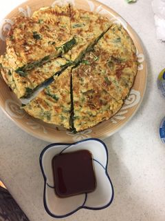 ニラとツナのチヂミ!-レシピのメイン写真