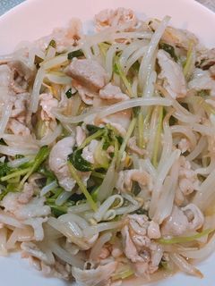簡単蒸し焼き♡豆苗の中華あんかけ-レシピのメイン写真