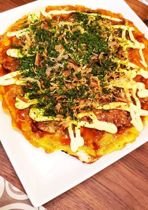 HMでふわふわお好み焼き☆フリースタイル-レシピのメイン写真
