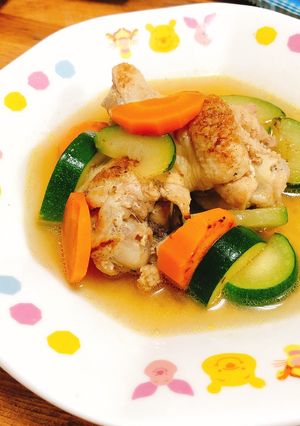 手羽元のコンソメスープ煮-レシピのメイン写真