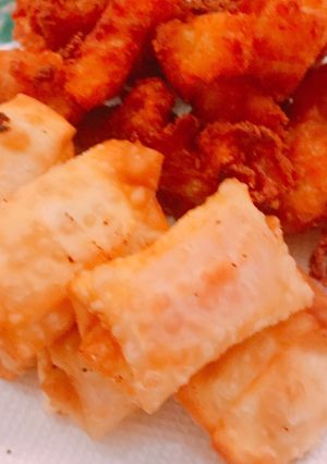餃子の皮があまったら！ハムチーズ巻き-レシピのメイン写真