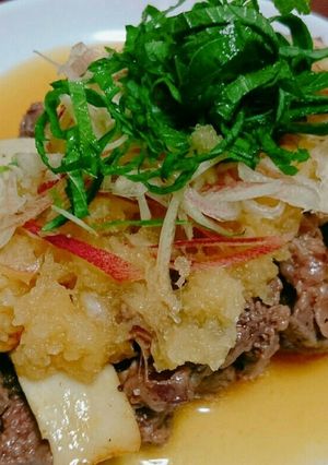 牛たたきのおろしポン酢-レシピのメイン写真