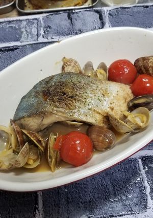 鰤のアクアパッツァ-レシピのメイン写真