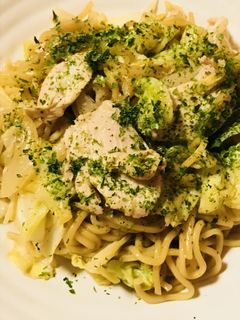 鶏肉の薄切り焼きそば●オイスターソース味-レシピのメイン写真