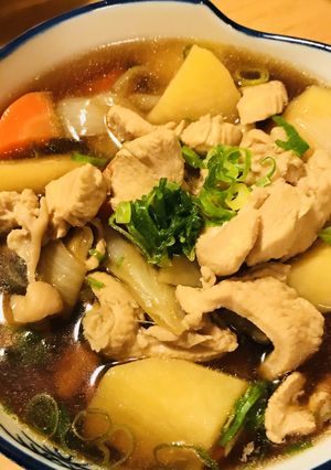 うす切り鶏むね肉の鶏じゃが●あまから煮-レシピのメイン写真