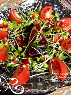 カツオのたたき♡サラダ仕立て♪-レシピのメイン写真