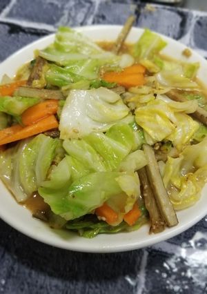キャベツのごま味噌炒め-レシピのメイン写真