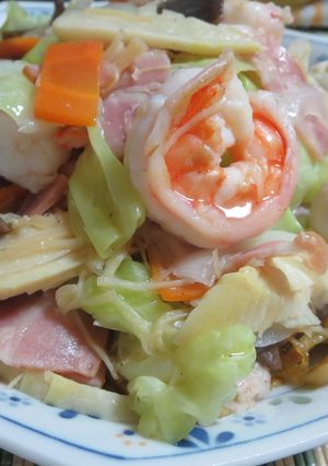 海鮮焼きそば-レシピのメイン写真
