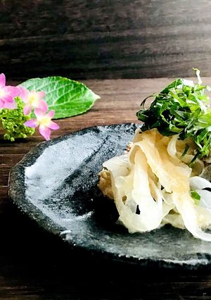 簡単に和風。サバ缶の玉ねぎ添え-レシピのメイン写真