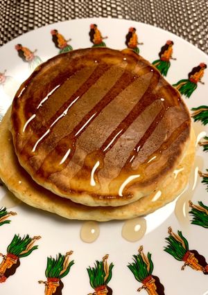 オートミール入りパンケーキ-レシピのメイン写真