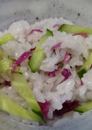 きゅうりの酢飯ごはん-レシピのメイン写真