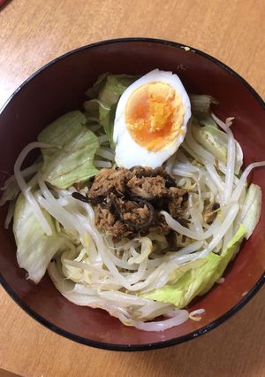 ★インスタントラーメン★で作るツナつけ麺-レシピのメイン写真