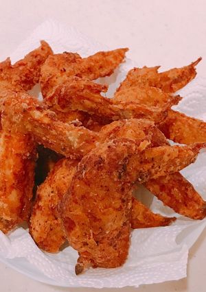 圧力鍋蒸し、KFC風手羽先フライドチキン-レシピのメイン写真