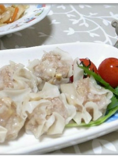 ねぎとたけのこの焼売-レシピのメイン写真