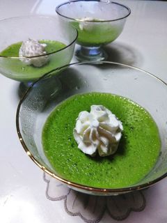 簡単♪抹茶ムース-レシピのメイン写真