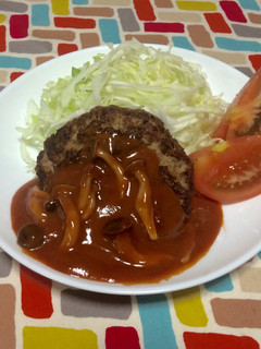 超簡単☆究極のふわふわ合挽き肉ハンバーグ-レシピのメイン写真