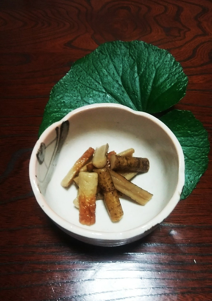 歯ごたえしゃきしゃきごぼうとちくわの煮物-レシピのメイン写真