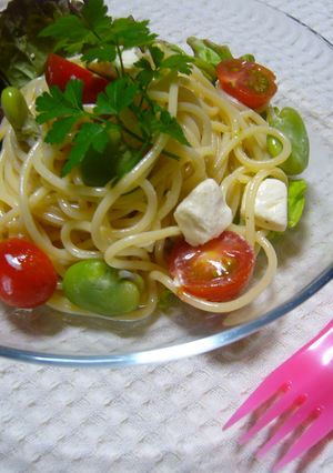 からめるだけ♪冷製パスタ-レシピのメイン写真