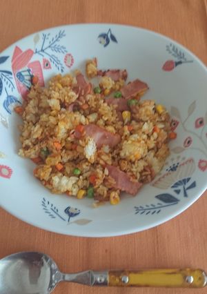 ♪なんちゃってカレー炒飯♪-レシピのメイン写真
