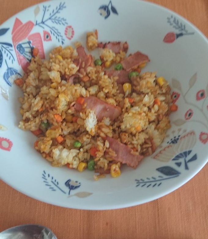♪なんちゃってカレー炒飯♪-レシピのメイン写真