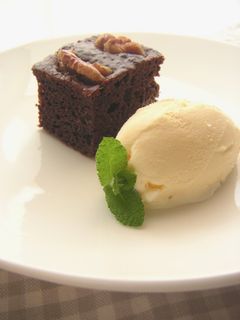 チョコ&バナナブラウニー-レシピのメイン写真