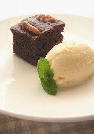 チョコ＆バナナブラウニー-レシピのメイン写真