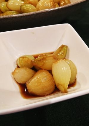 簡単ホクホクのらっきょうのおつまみ甘辛煮-レシピのメイン写真