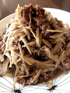 牛肉とごぼうのしぐれ煮♪-レシピのメイン写真