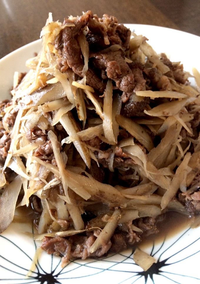 牛肉とごぼうのしぐれ煮♪-レシピのメイン写真
