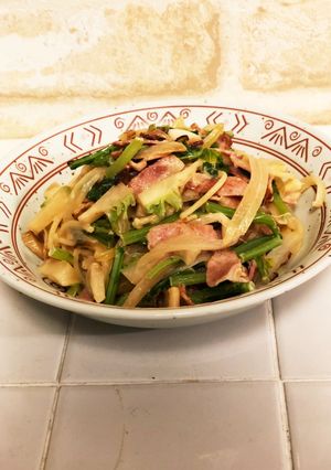 カブの葉パスタ-レシピのメイン写真
