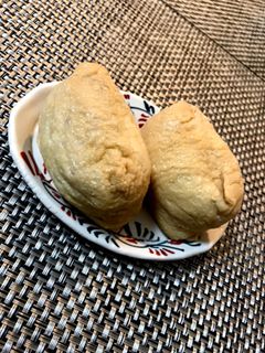 レンジ簡単!油揚げとめんつゆでお稲荷さん-レシピのメイン写真
