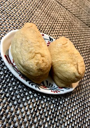 レンジ簡単！油揚げとめんつゆでお稲荷さん-レシピのメイン写真