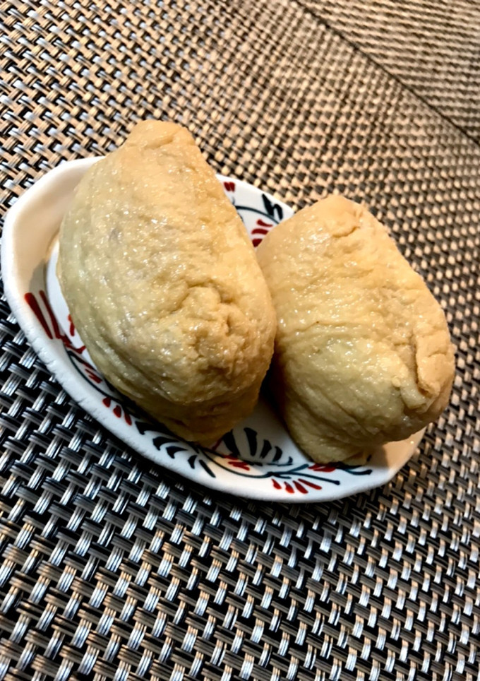 レンジ簡単！油揚げとめんつゆでお稲荷さん-レシピのメイン写真