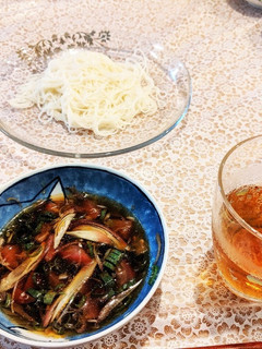 さっぱり!お酢とトマトの素麺つゆ♪-レシピのメイン写真
