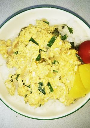 ニラ玉丼（血管ダイエット1381）-レシピのメイン写真