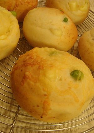 枝豆＆チーズパン-レシピのメイン写真