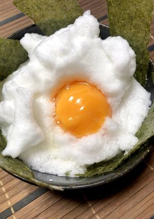 簡単♪モコモコ卵かけごはん-レシピのメイン写真