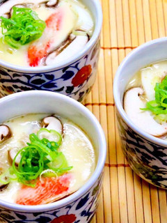 茶碗蒸し・お鍋とラップで綺麗な仕上がり-レシピのメイン写真