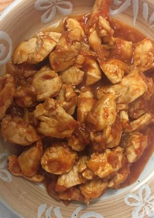 鳥ささみのチリソース炒め-レシピのメイン写真