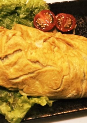 ふわふわ納豆オムレツ-レシピのメイン写真
