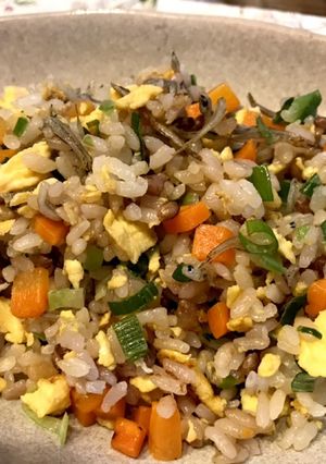 簡単ちりめんじゃこの炒飯-レシピのメイン写真