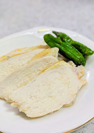 鶏胸肉のレンジ蒸し-レシピのメイン写真
