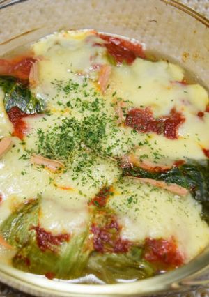 焼きロールキャベツ-レシピのメイン写真