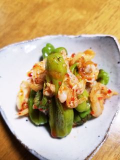 超簡単☆ししとうのキムチ和え♪-レシピのメイン写真
