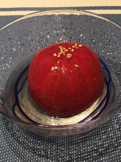 大人のトマトの甘酢漬け-レシピのメイン写真