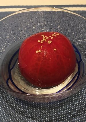大人のトマトの甘酢漬け-レシピのメイン写真