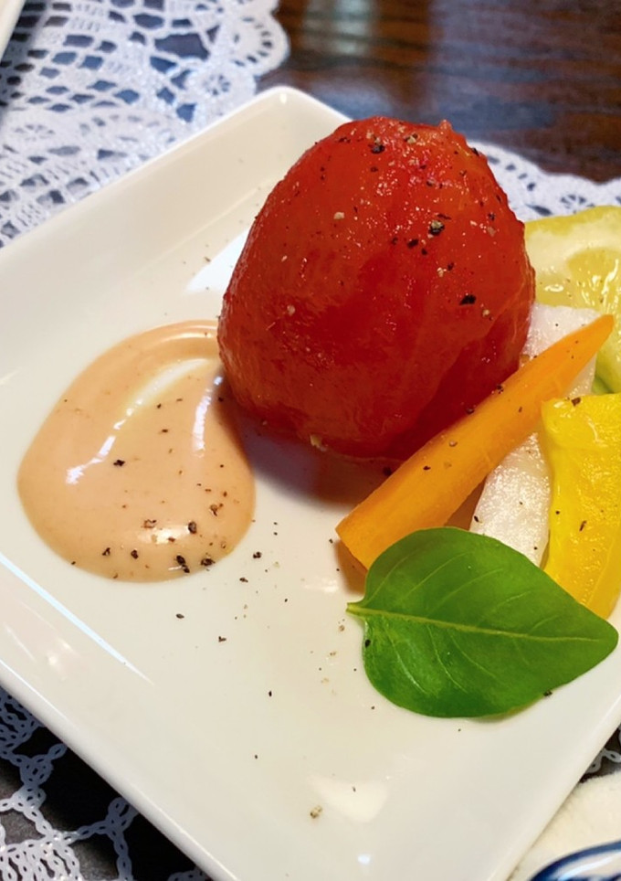 簡単！美味しい！丸ごとトマトのマリネ♡-レシピのメイン写真