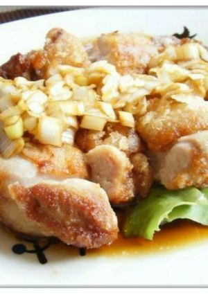 鶏むねでサッパリ油淋鶏-レシピのメイン写真
